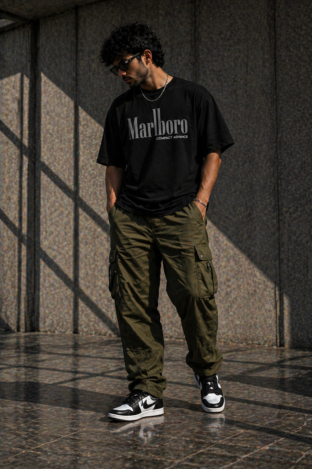 Slackroid Shadow Serif Tee - Image 3